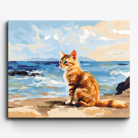 Beach Kitten - Paint Me Up - pbn_kit
