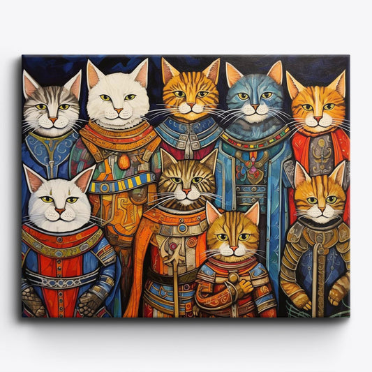 Cat Clan - Paint Me Up - pbn_kit