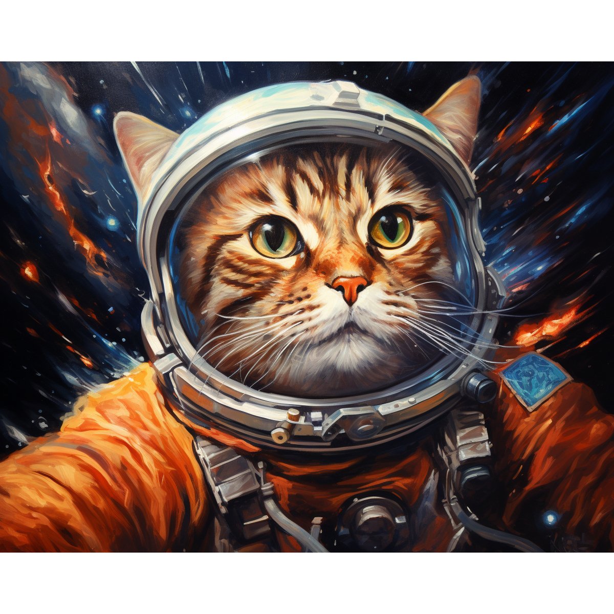 Catstronaut - Paint Me Up - pbn_kit