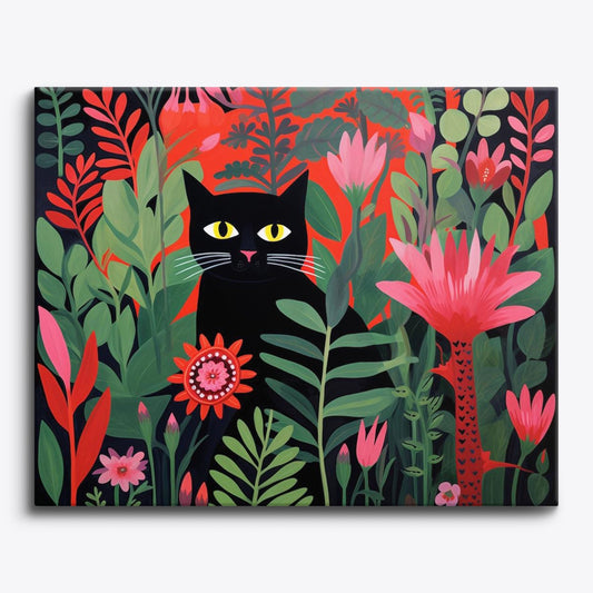 Feline Jungle - Paint Me Up - pbn_kit