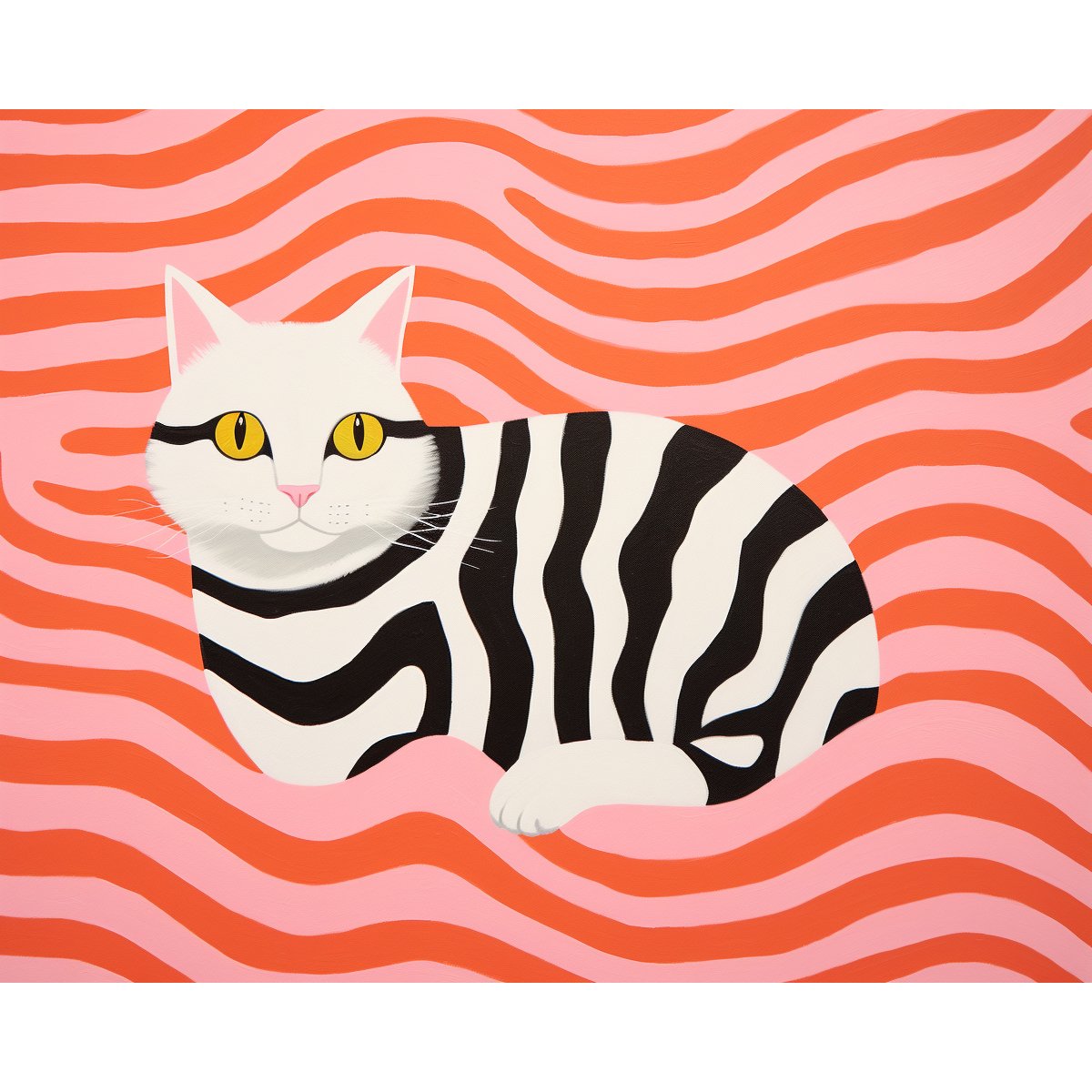 Striped Whiskers - Paint Me Up - pbn_kit