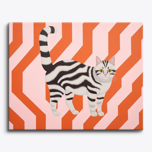 Stripes & Shapes - Paint Me Up - pbn_kit
